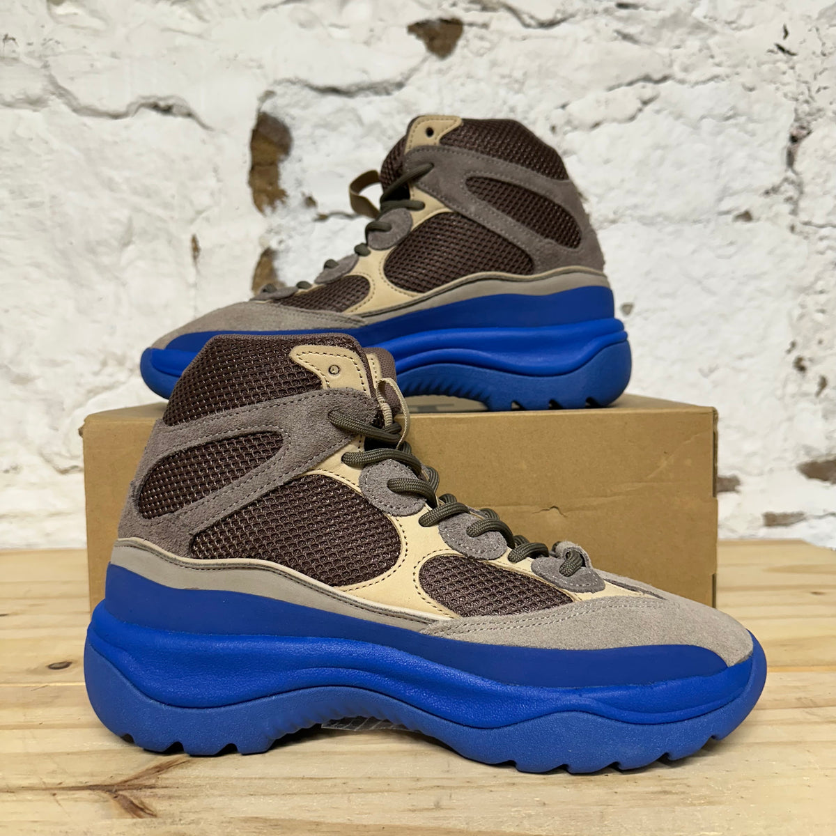 Yeezy Desert Boot Taupe Blue Sz 9