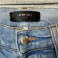 Amiri Plain Light Blue Denim Jeans Sz 29