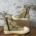 Rick Owens High DRKSHDW Hexa Parchment Milk Sneaker DS