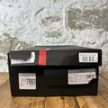 Prada Americas Cup White Patent Grey White Sneaker Sz 9