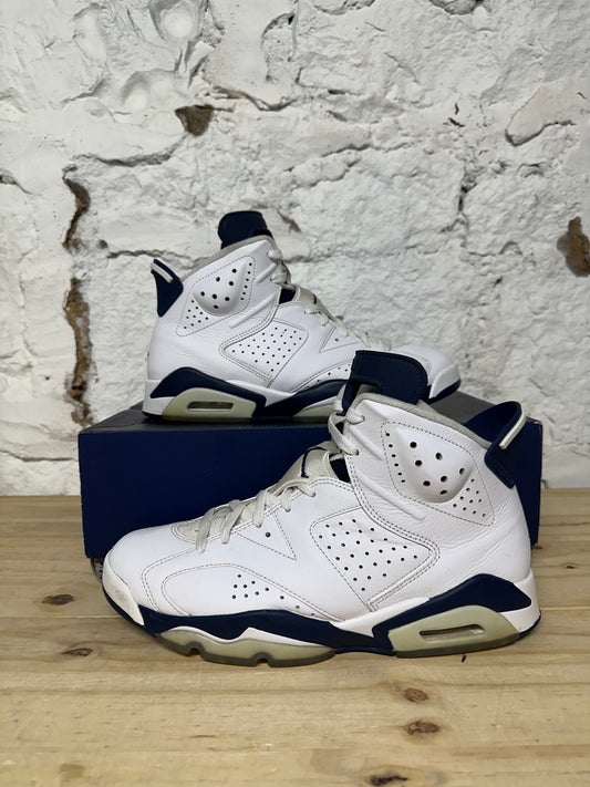 Air Jordan 6 Midnight Navy Sz 9.5