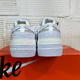Nike Blazer Low Sacai White Patent Leather Sz 11 DS