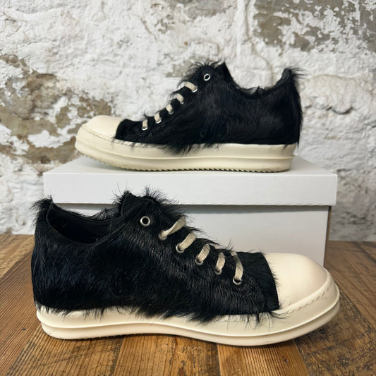 Rick Owens Pony Hair Milk Sneaker Sz 8.5 (41.5) No Box