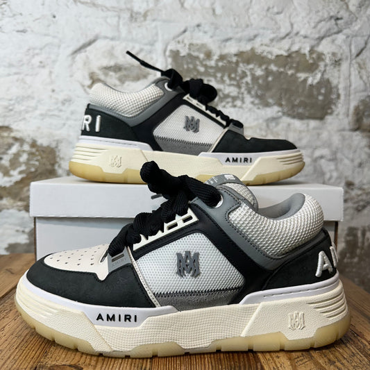Amiri MA-1 Black Paisley White Cream Sneaker Sz 10 (43)