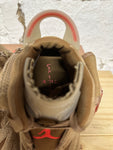 Air Jordan 6 Travis Scott British Khaki Sz 10