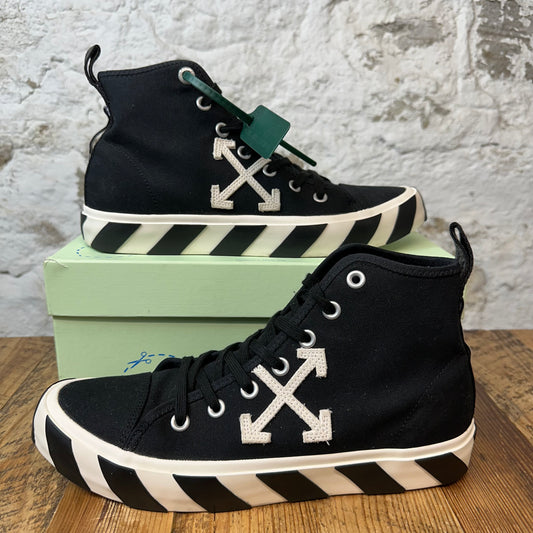 Off White White Arrow Black Vulc High Sz 10 (43)