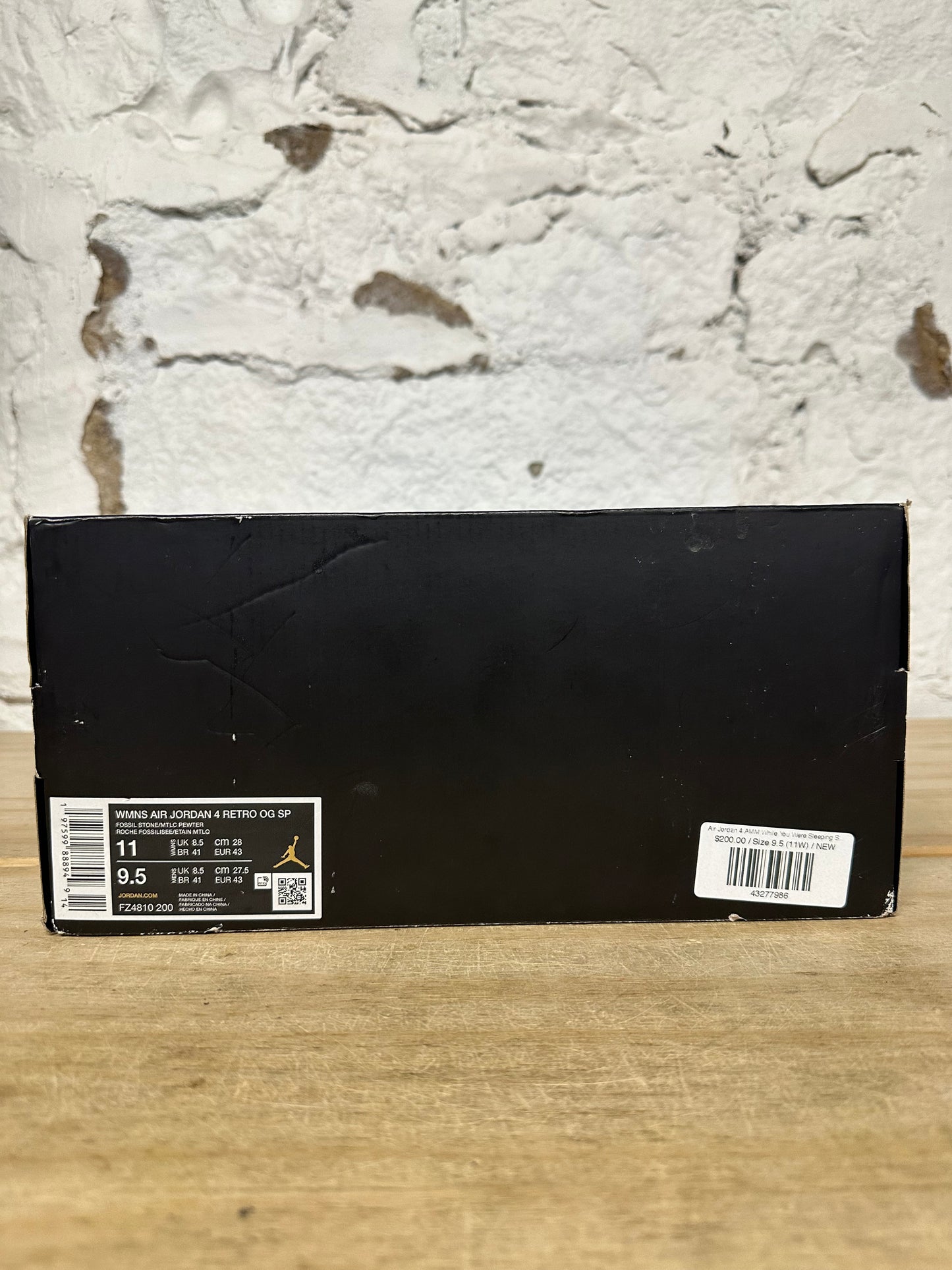 Air Jordan 4 A Ma Maniere While You Were Sleeping Sz 9.5 (11W) DS