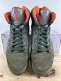 Air Jordan 5 Olive Sz 9.5