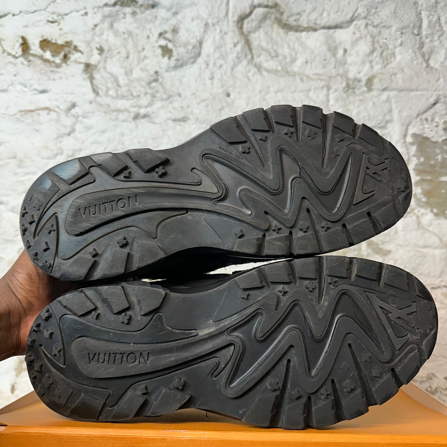 Louis Vuitton Triple Black Tactical Sneaker Sz 11 (9.5LV)