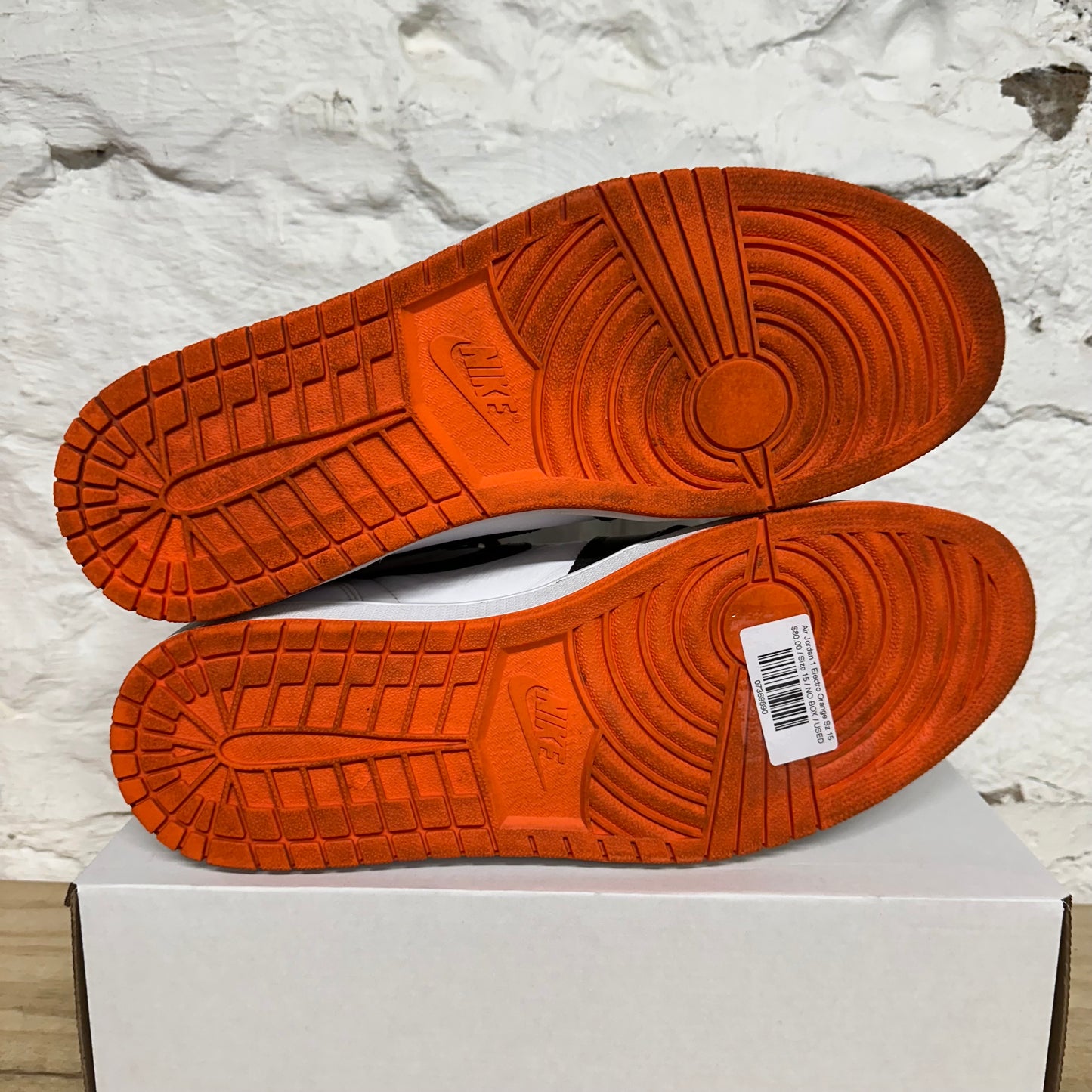 Air Jordan 1 High Electro Orange Sz 15