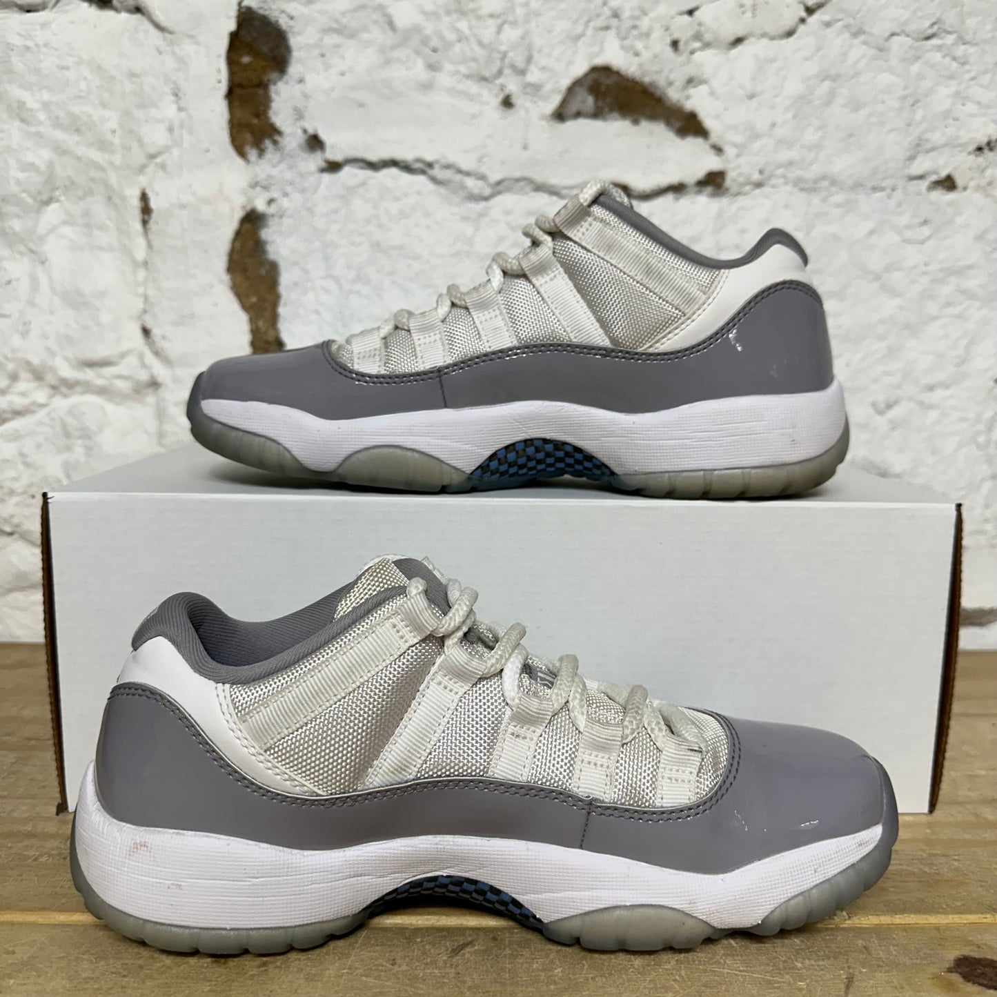Air Jordan 11 Low Cement Grey Sz 6Y
