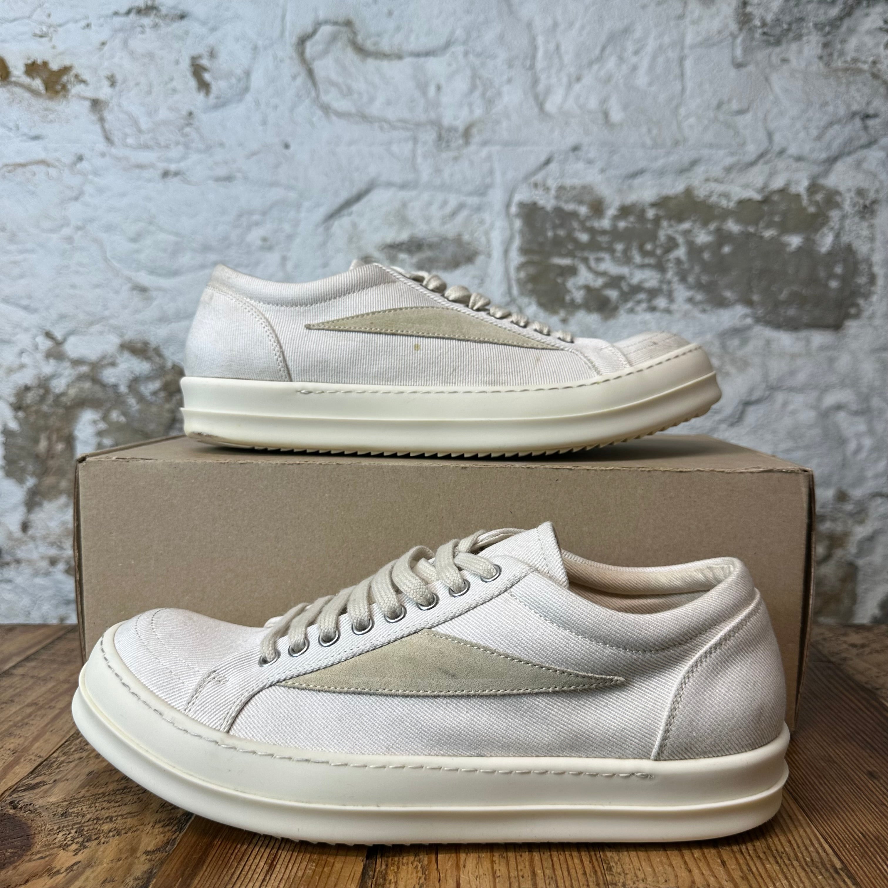 Rick Owens Vintage Cream Milk Sneaker Sz 10 (43)