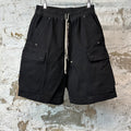 Rick Owens Cargo Bela Shorts Black Sz S