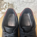 Burberry Maroon Tab Black Albert Sneaker Sz 8 (41)