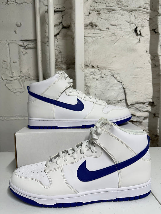 Nike Dunk High White Concord Sz 14 DS