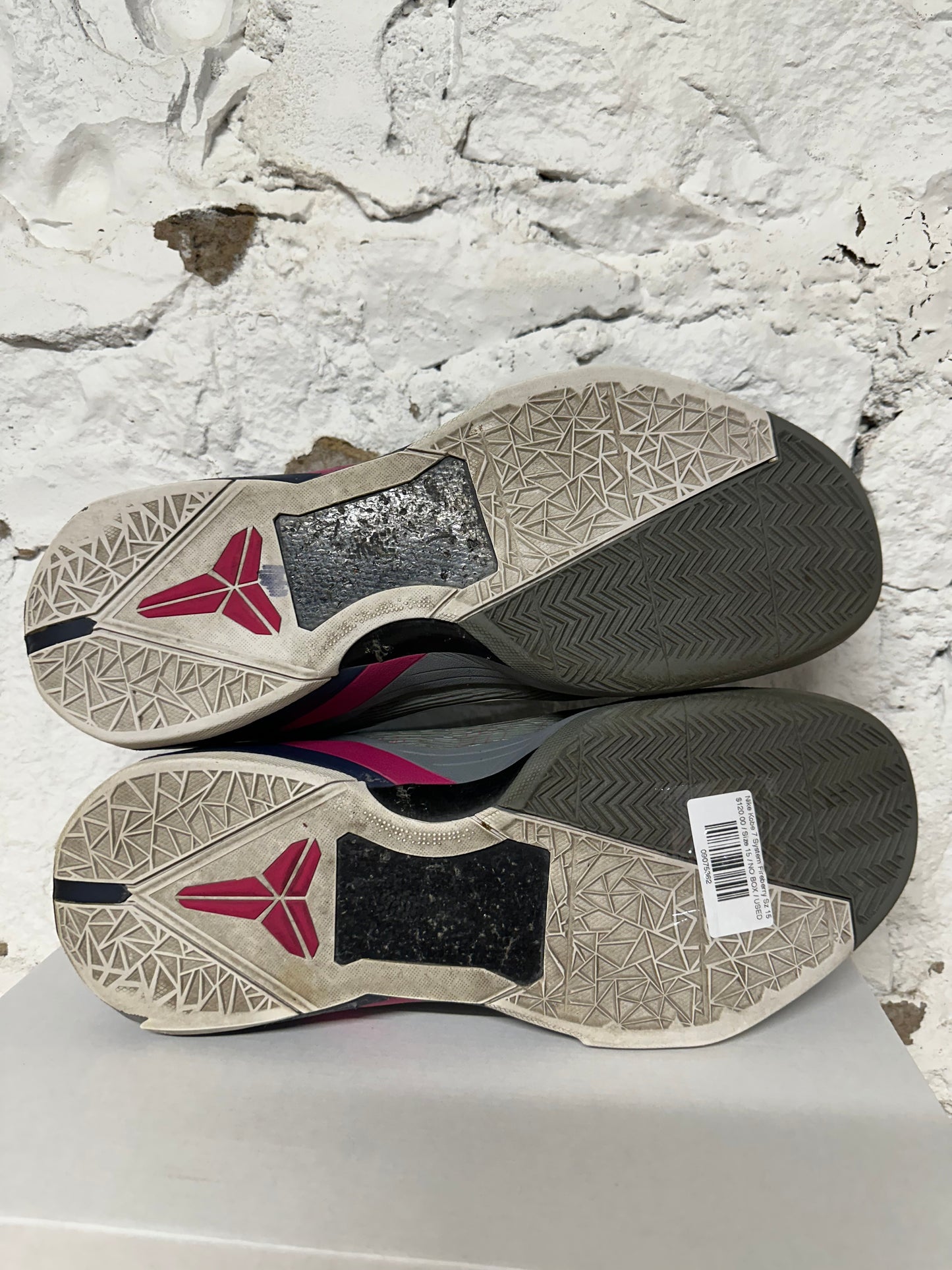 Nike Kobe 7 System Fireberry Sz 15