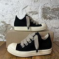 Rick Owens Jumbo Lace Black Milk Sneaker Sz 9 (42)