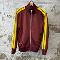 Palm Angels Burgundy Track Jacket Sz M