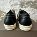 Rick Owens Vintage Black Leather Milk Sneaker Sz 11 (44) DS
