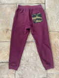 Bape Shark Logo Maroon Pants Sz M