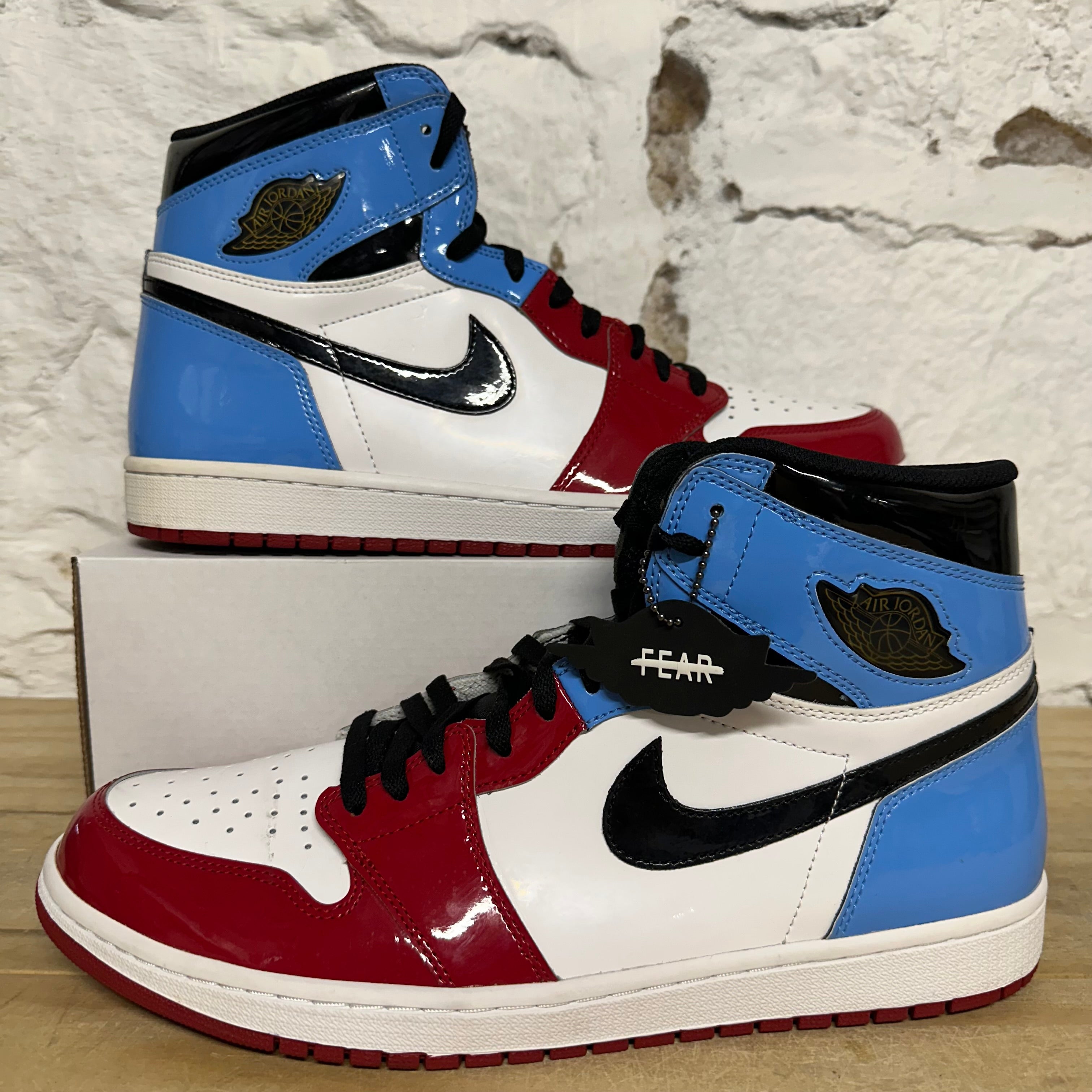 Air Jordan 1 High Fearless UNC Chicago Sz 15