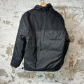 Burberry Tan Plaid Black Reversible Puffer Jacket Sz S (Stains)