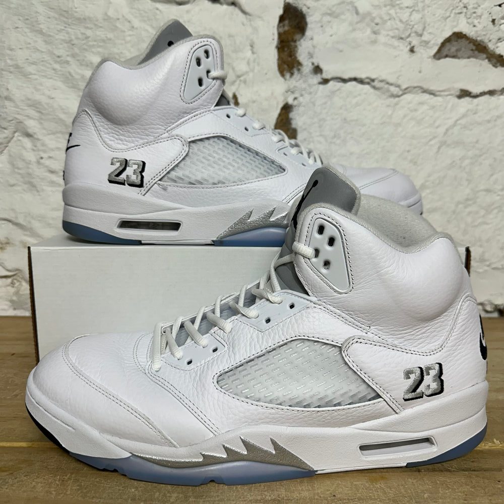 Air Jordan 5 White Metallic (2026) Sz 13