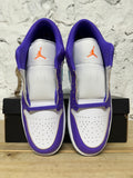 Air Jordan 1 Low Psychic Purple Sz 14 DS