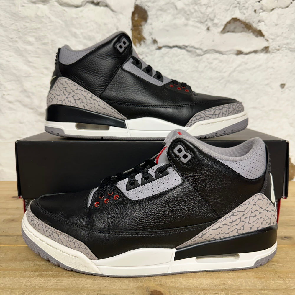 Air Jordan 3 Black Cement (2024) Sz 11