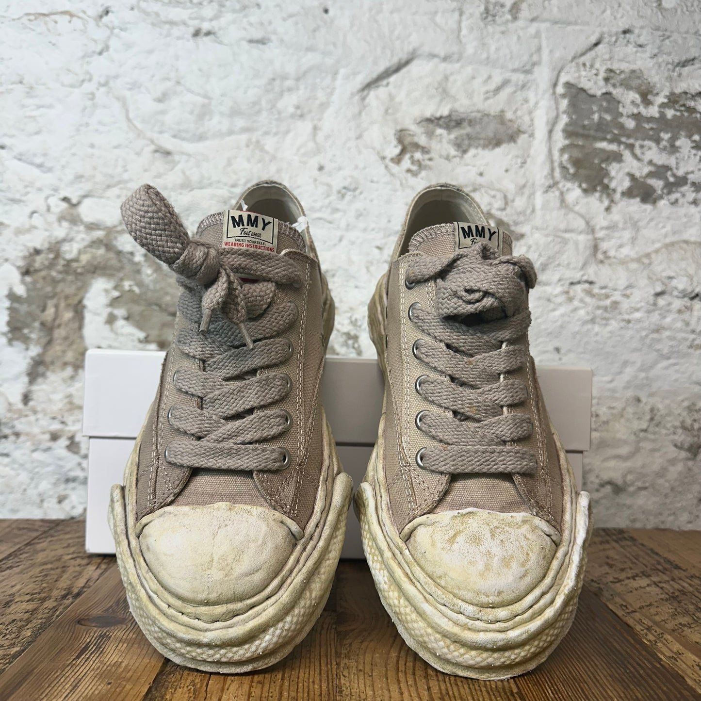 Maison Mihara Peterson 23 Vintage Brown Sneaker Sz 9 (42)