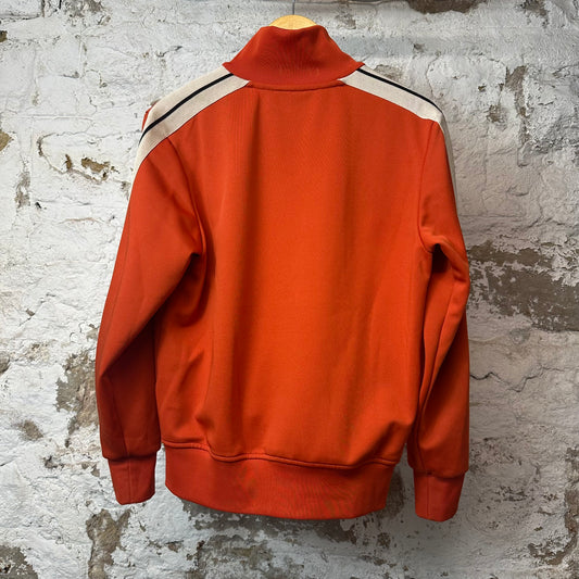 Palm Angels Burnt Orange Track Jacket Sz M