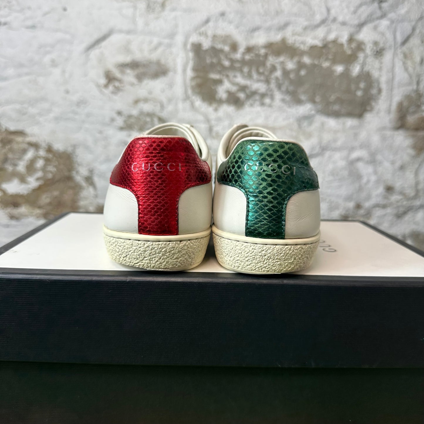 Gucci Bee White Ace Sneaker Sz 4.5 (36)