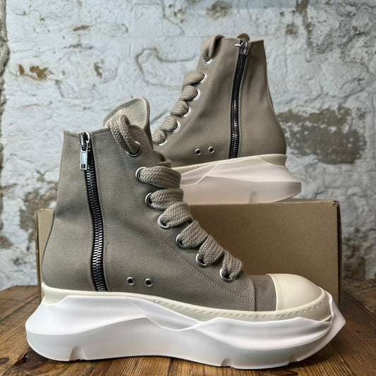 Rick Owens Jumbo Lace Abstract Dirty Pearl Milk Sneaker Sz 13 (46)
