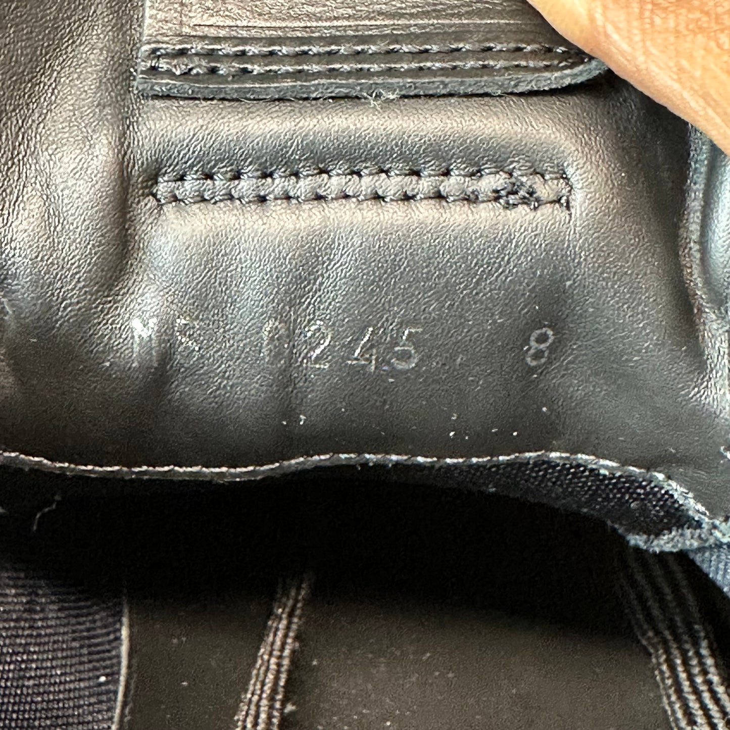 Louis Vuitton Triple Black Leather Monogram Runaway Sneaker Sz 9.5 (8LV)