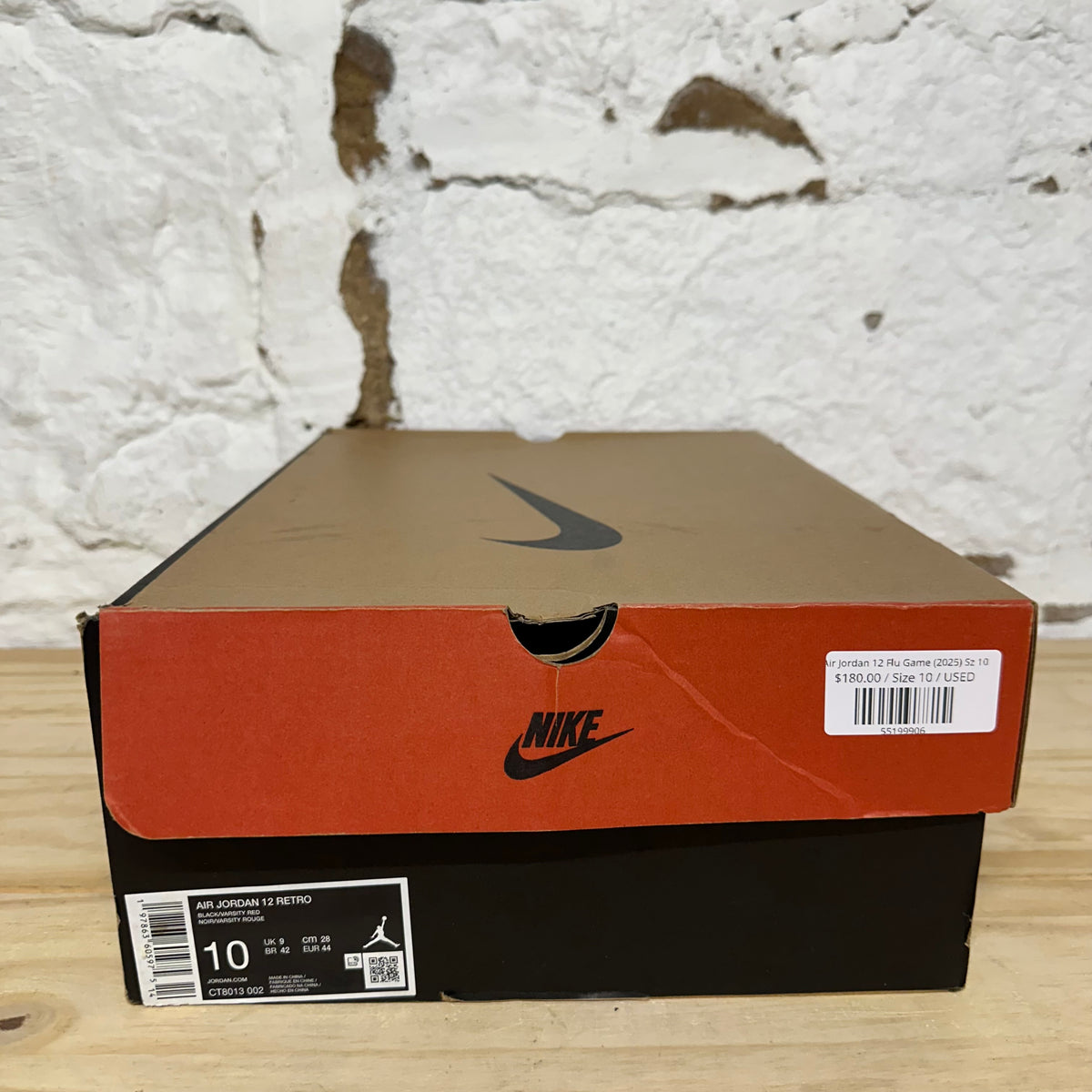 Air Jordan 12 Flu Game (2025) Sz 10