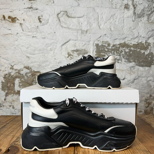 Dolce Gabbana Black White Daymaster Sneaker Sz 6