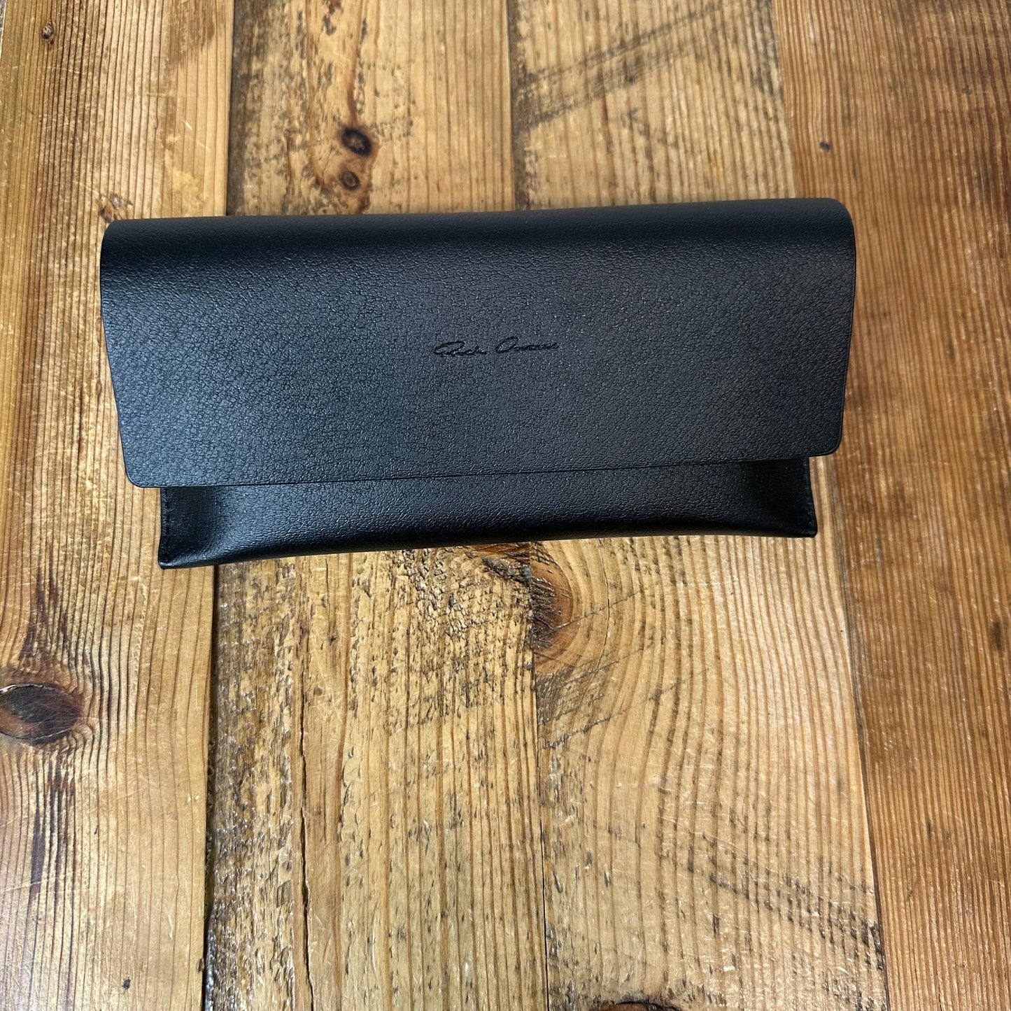 Rick Owens Geth Black Sunglasses W/ Case