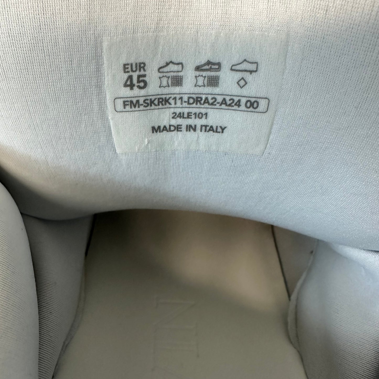 Lanvin Curb Multicolor Lace Grey Sneaker Sz 12 (45)