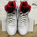 Air Jordan 5 Fire Red Black Tongue (2025) Sz 9