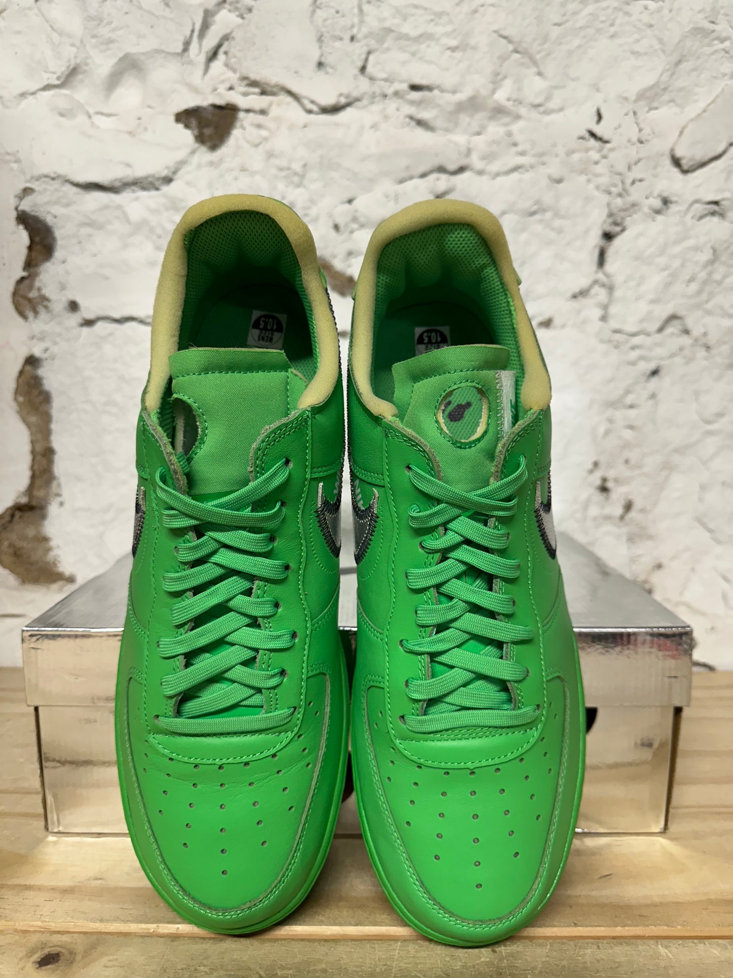 Nike Air Force 1 Low Off-White Brooklyn Sz 10.5