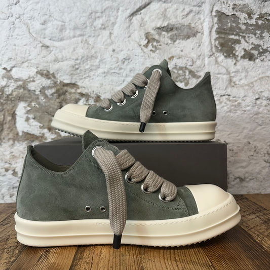 Rick Owens Jumbo Lace Celadon Milk Sneaker Sz 14 (47)