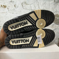 Louis Vuitton Black White Trainer Sneaker Sz 10 (8.5LV)