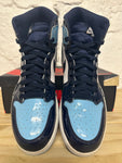 Air Jordan 1 High UNC Patent Sz 10.5(12W)