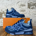 Louis Vuitton Blue Skate Sneaker Sz 8.5 (7LV)