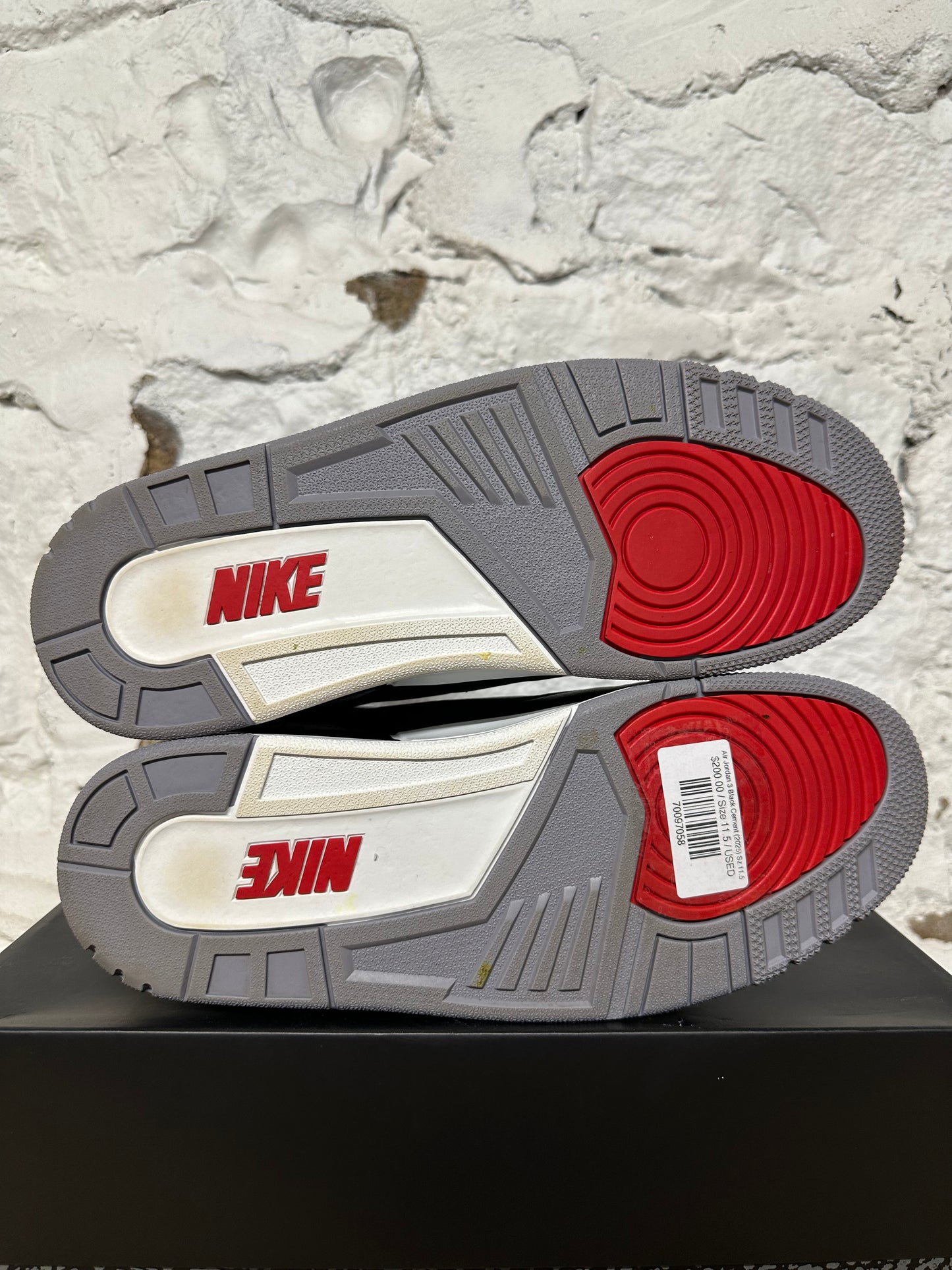 Air Jordan 3 Black Cement (2025) Sz 11.5