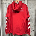 Off-White Bernini Red Hoodie Sz M