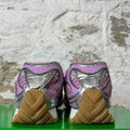 Bottega Veneta Pink Gloss Silver Orbit Sneaker Sz 6.5 (39)