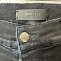 Amiri MX1 Red Tie Dye Thrasher Black Denim Jeans Sz 34