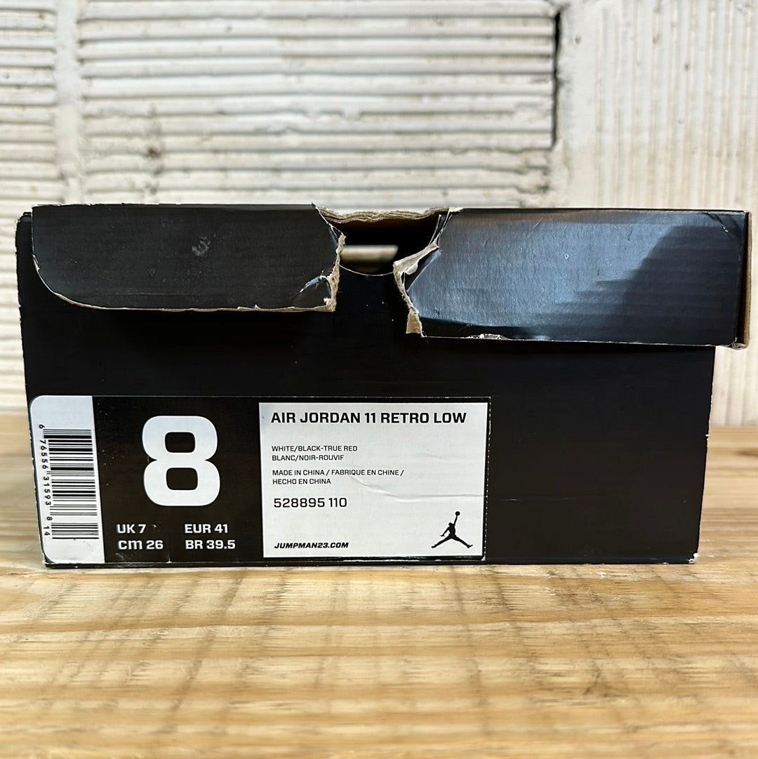 Air Jordan 11 Low Tuxedo Sz 8