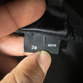Amiri MX1 Black Paisley Black Denim Jeans Sz 28